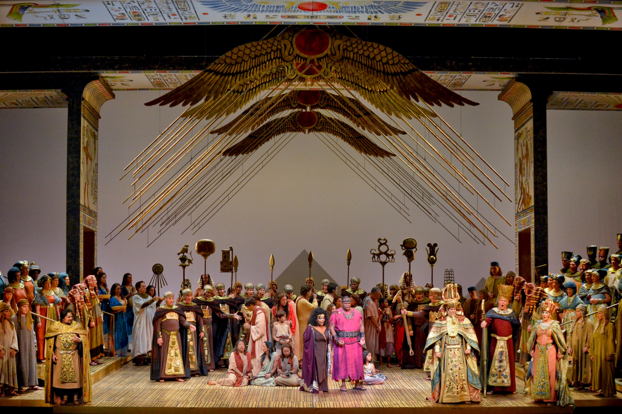 Aida on First Night 2012 at The Dallas Opera