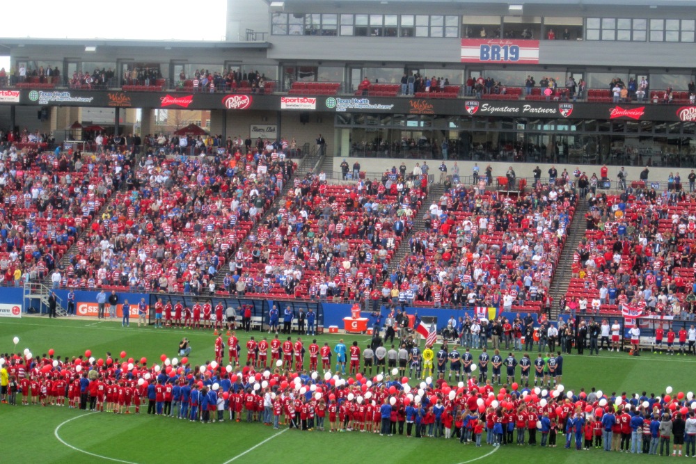 FC Dallas Plays Major League Soccer at Toyota Stadium