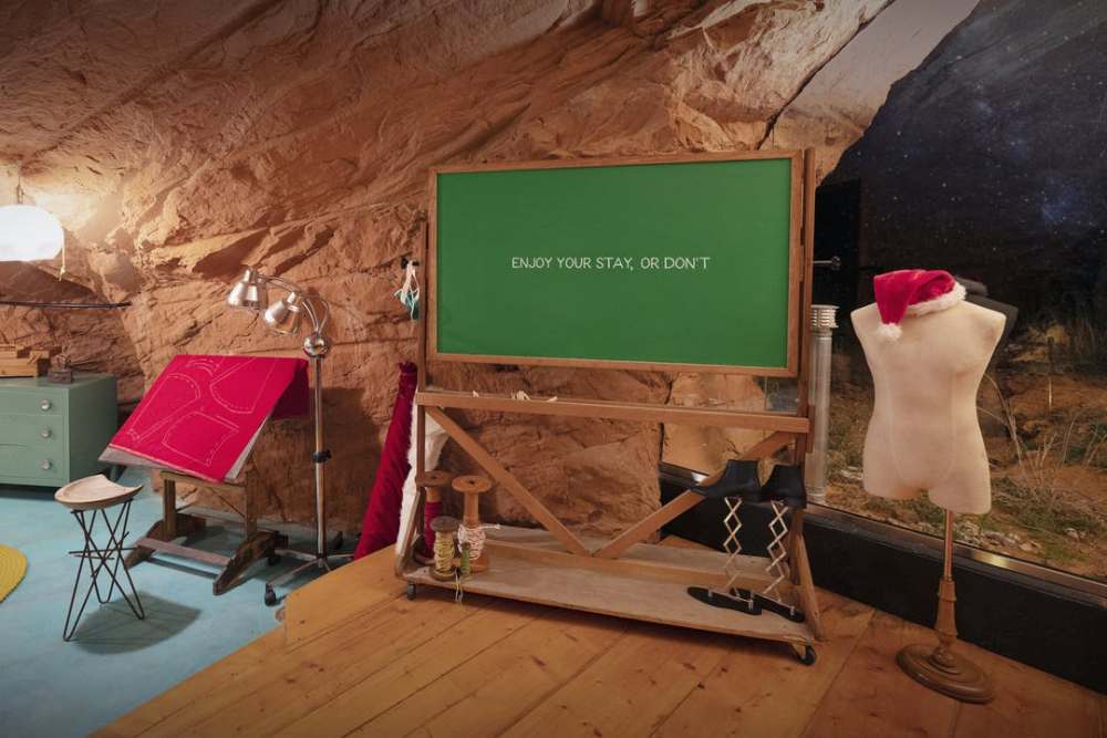 Experience a Unique Holiday Stay in the Grinch's Very Own Mt. Crumpit Cave