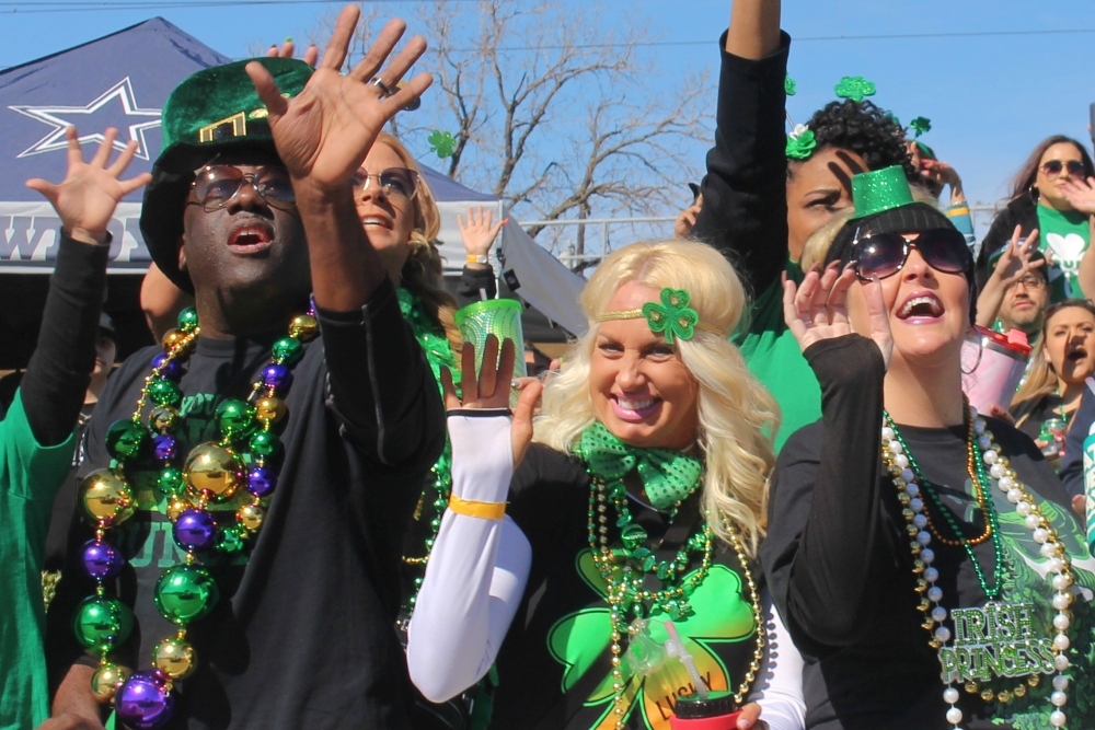 2018 Dallas St. Patrick's Parade and Festival on Greenville Avenue