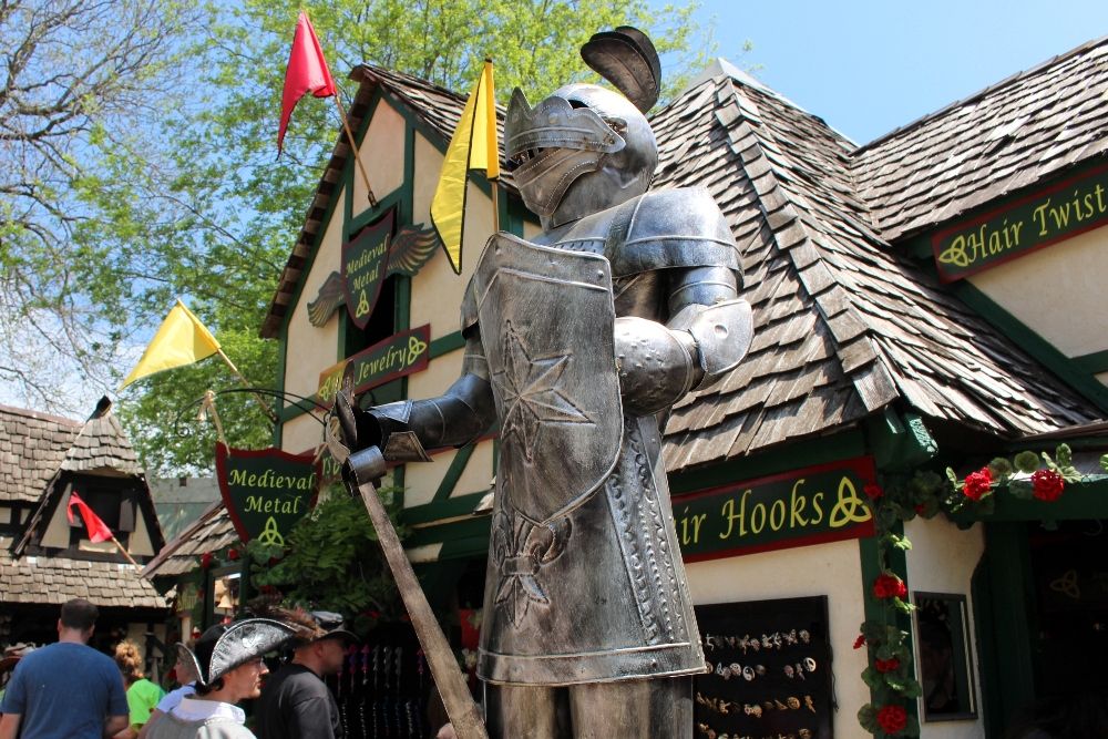 Continuous entertainment and interactive activities include music, comedy, artistic demonstrations, feasting, a parade, and more. Step Back in Time to 16th Century Days at Scarborough Renaissance Festival | Waxahachie, Texas, USA