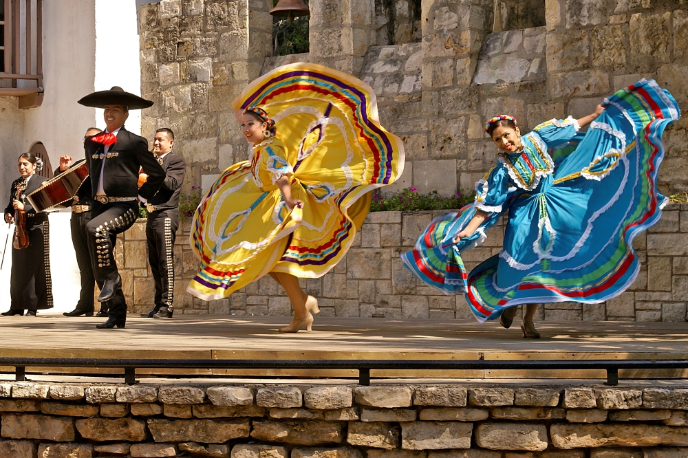 The iconic cultural dance and music performance depicts the deep roots that make San Antonio such a special place. Fiesta Noche del Rio Features Live Music and Colorful Costumed Dancers | San Antonio, Texas, USA