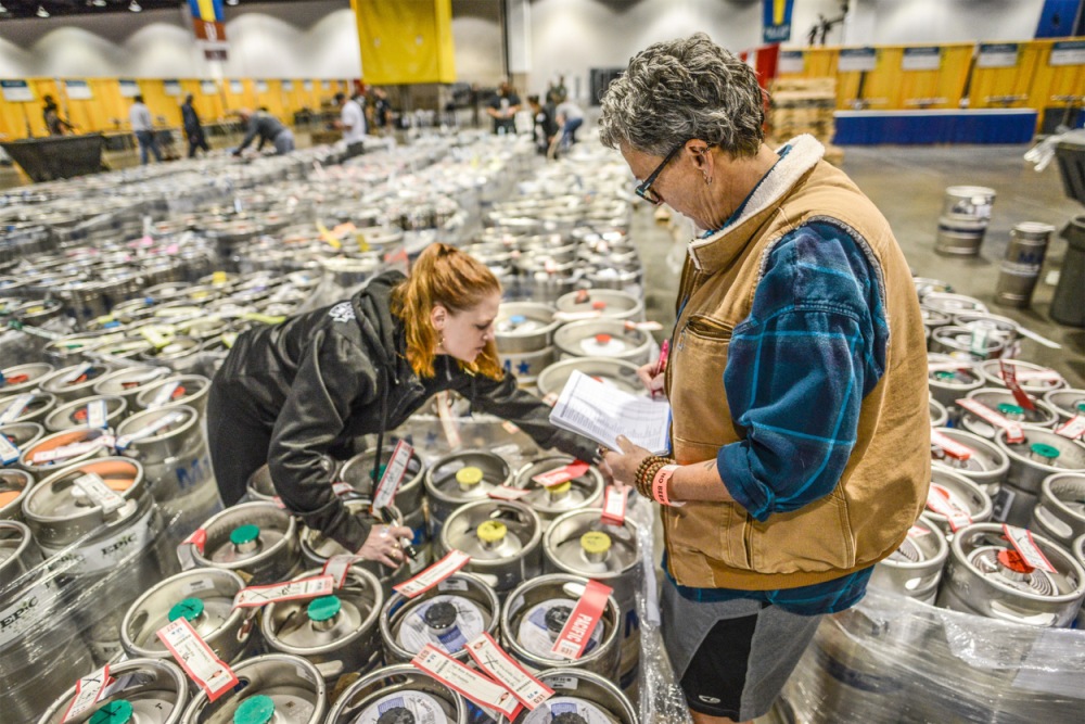 The event represents the largest collection of U.S. beer ever served in a public tasting event and privately judged competition. Beer Lovers Gather in Denver for the Great American Beer Festival | Denver, Colorado, USA