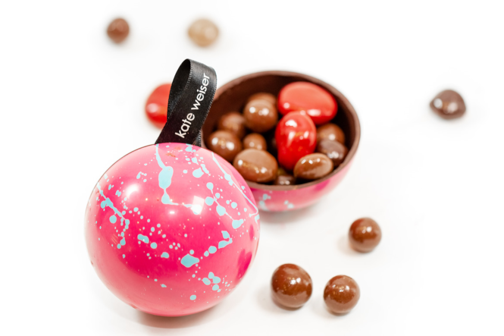 Kate's holiday collection features chocolate ornaments, Carl the Snowman, peppermint bark, and more. Ensure Your Holidays Are Happy With Kate Weiser Chocolates