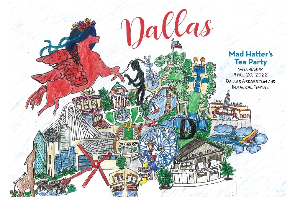 Celebrating its 34th year, the event benefits the Women's Council of the Dallas Arboretum and Botanical Garden and A Woman's Garden. Mad Hatter's Tea Party Hat Judges and Categories Reveal Party Hosted by TOOTSIE'S