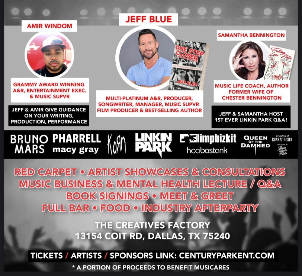 Three nights of interactive music industry live showcases, one-on-one consultations, industry leader lectures, book signings, and more. One Step Closer Announces An A&R Music Industry Showcase in Dallas, Texas