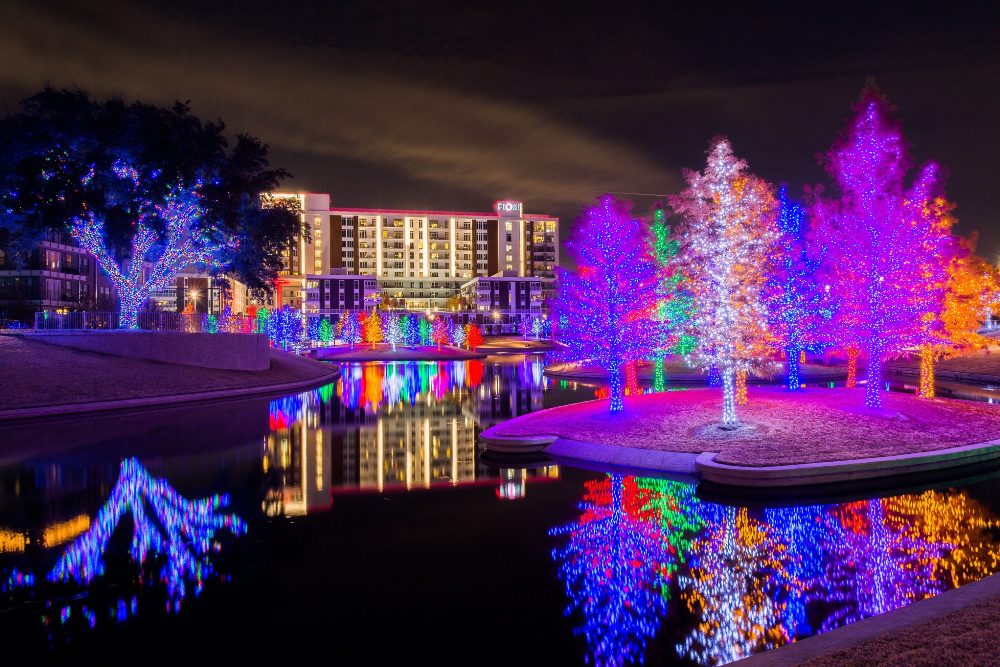 Vitruvian Lights Kicks Off Holiday Season by Illuminating Over 1.5 Million Lights 