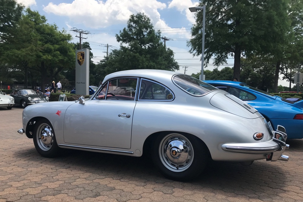 An array of gleaming examples demonstrated Porsche's history from 1950s models such as a Porsche 356 to modern sports cars. Porsche Marks 75 Years With Celebration