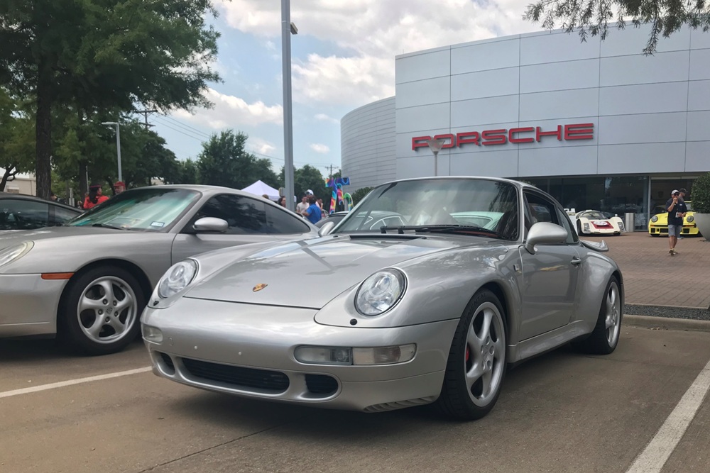 An array of gleaming examples demonstrated Porsche's history from 1950s models such as a Porsche 356 to modern sports cars. Porsche Marks 75 Years With Celebration