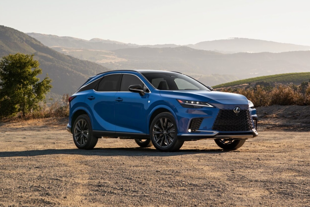 This five-seat midsize SUV maintains its position within the brand's longest-running nameplates with elegance and authority. Torque, Tech, and Texture Enchance Luxury of 2025 Lexus RX 350 AWD F SPORT