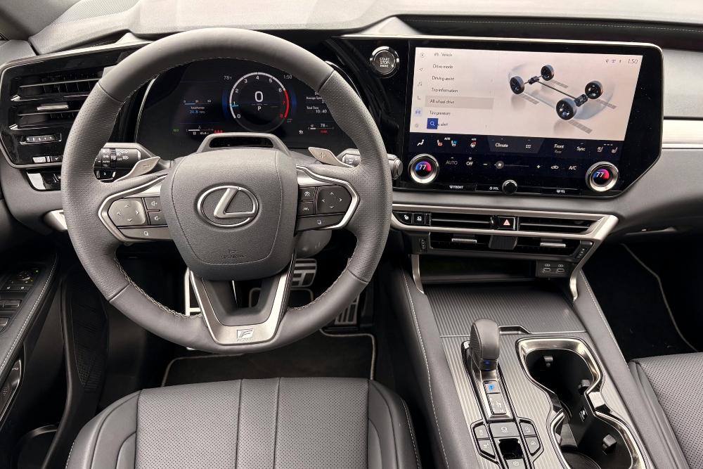 Torque, Tech, and Texture Enchance Luxury of 2025 Lexus RX 350 AWD F SPORT