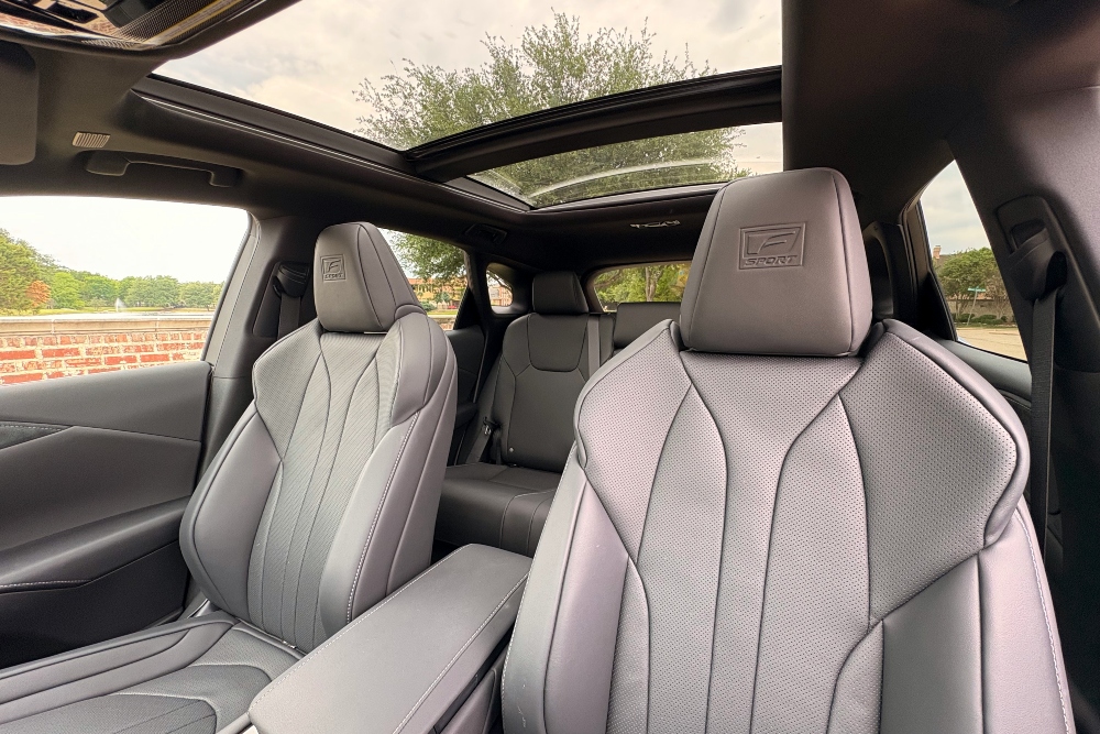 Torque, Tech, and Texture Enchance Luxury of 2025 Lexus RX 350 AWD F SPORT