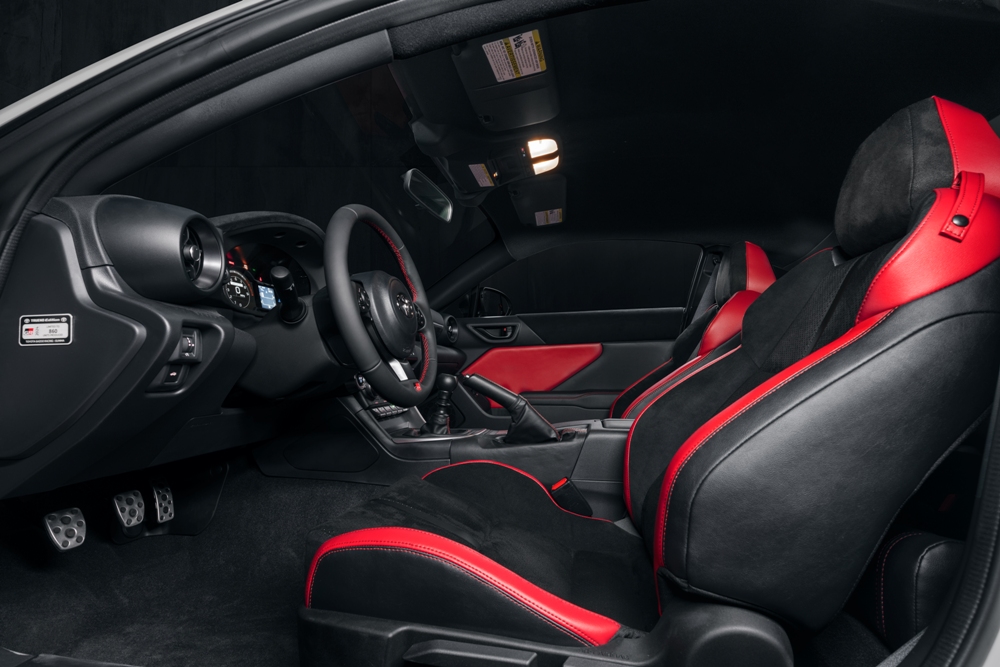 The 2024 Toyota GR86 strikes a balance between athleticism and grace by offering powerful performance for petite postures. Man, I Feel Like a Woman in the 2024 Toyota GR86 TRUENO Edition