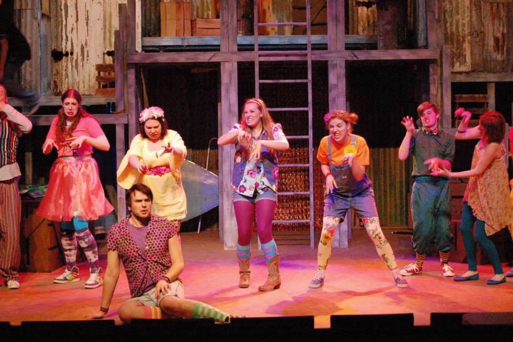 In a comic satire of musical theatre genres, one story becomes five musicals, each in the distinctive style of a different musical theatre composer. Island ETC (East-End Theatre Company) Presents The Musical of Musicals