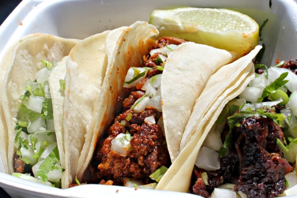 Award-winning tacos, elotes, 5 of Texas' largest Longhorns, a swimming pool, oil derek, windmill, drive-thru beer barn, karaoke and native Texas trees and cactus. Fuel City Tacos (Super Tacaso) | Award-Winning Tacos, Elotes, Large Longhorns | Dallas, Texas