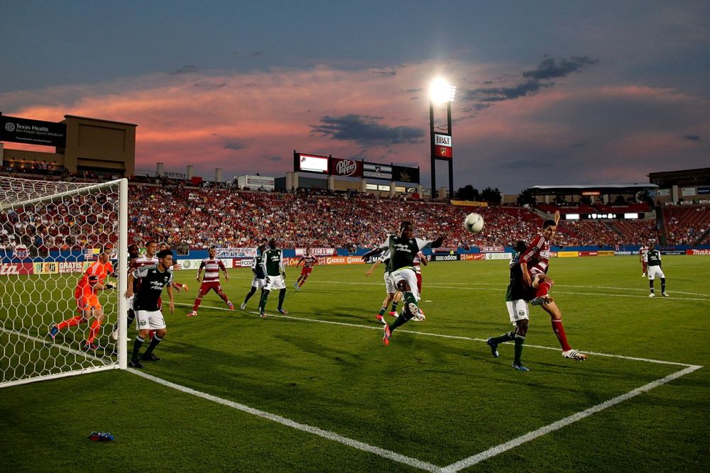 The professional soccer club competes in MLS and plays its home games at the 20,500 seat Toyota Stadium in Frisco, Texas. FC Dallas Plays Major League Soccer at Toyota Stadium